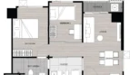 เฟล็กซี่ รัตนาธิเบศร์ – 2 BED