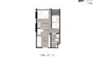 นิช โมโน แจ้งวัฒนะ – 1Bed-Type A1-A