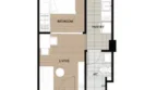 เสนาคิทท์ สาทร – กัลปพฤกษ์ -1 Bed TypeB