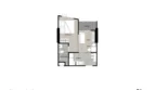นิช โมโน บางโพ – 1Bed Type B